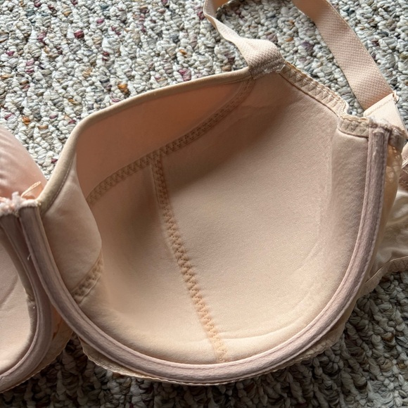 Flirtelle Bra Emma Padded Balconette 32L Beige Nude Underwire FL9131 Coquette - Picture 4 of 7